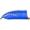 Camco 20' Self Coiling Water Hose with Brass Fittings and 1.5" ID for Marine Use, Cleaning, Car Washing and Gardening, Blue - 2 of 4