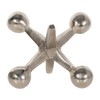 Sagebrook Home Metal Jacks Abstract Sculpture for Room, Bedroom or Office Decor, Aluminum - 3 of 4