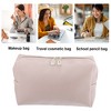 Unique Bargains Women Travel Cosmetic Bag Waterproof PU Leather Case Makeup Bag 1 Pc - 2 of 4