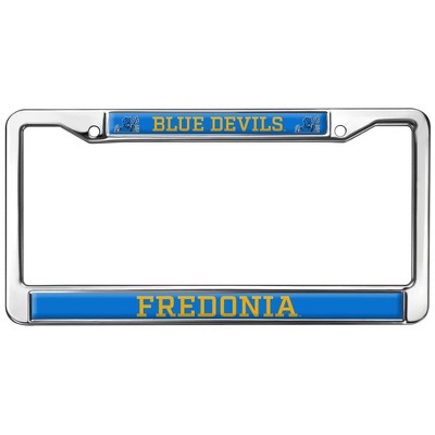 Fredonia State University Mascot Full Size Standard License Plate Metal Frame