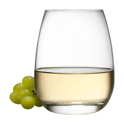 Luigi Bormioli Michelangelo Stemless 15.5 Ounce Wine Glass, Set of 4
