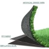 Petgrow Artificial Grass Turf Lawn-8x12FT, 0.4" Indoor Outdoor Rug Synthetic Grass Mat Fake Grass - 2 of 4