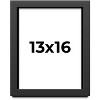 PosterPalooza | Flat Black Picture Frame - UV Acrylic, Foam Board Backing, Hanging Hardware - 2 of 4