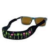 Croakies XL Croakies Eyewear Retainer, Flamingo Palm|Made in USA|Made of durable woven Climbing rope - 2 of 2