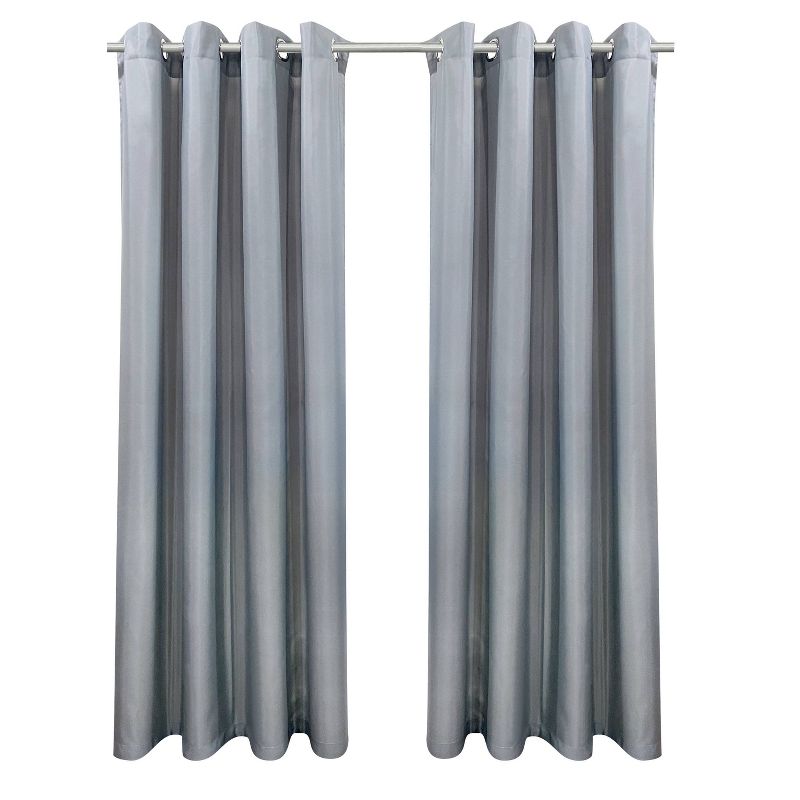 Set of 2 Bimini Grommet Top Curtain Panels - Outdoor Décor, 1 of 9