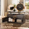 WOWLIVE Lift Top Coffee Table with Storage for Living Room, Hidden Compartment, CT018 - 4 of 4