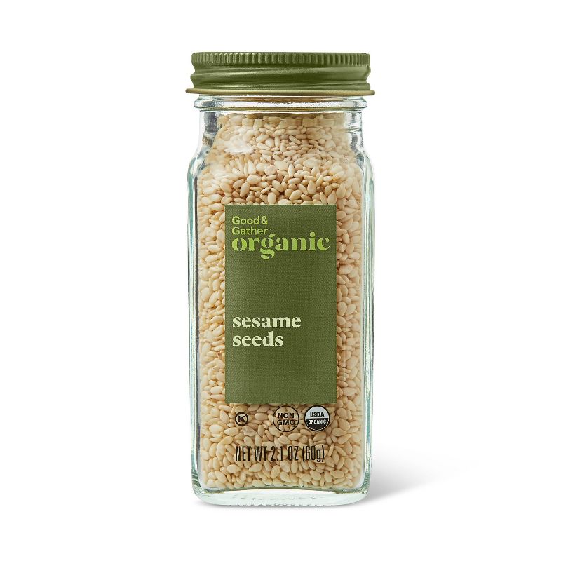 Organic Sesame Seeds  - 2.1oz - Good &#38; Gather&#8482;, 1 of 5