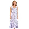 Collections Etc Feminine Floral Knit Nightgown - 2 of 4