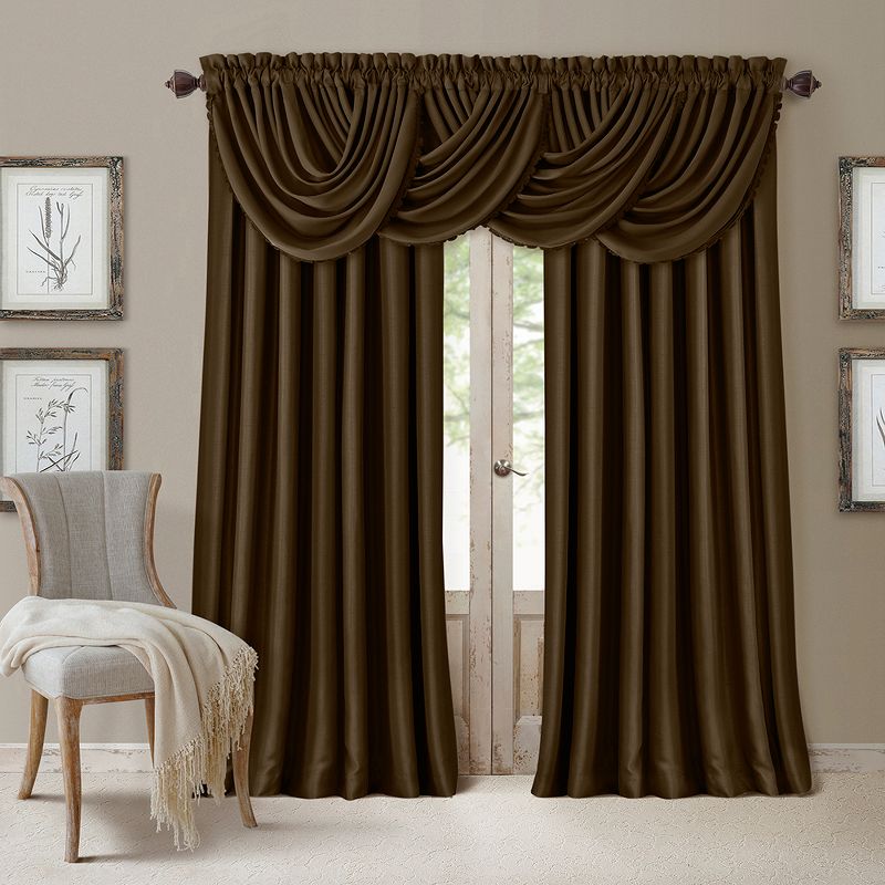 All Seasons Single Blackout Window Curtain Panel - Elrene Home Fashions, 2 of 4