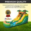Pogo Bounce House Crossover Kids Inflatable Water Slide, Tropical no blower, 12 ft - 4 of 4