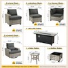 XIZZI Versatile Outdoor Rattan Sectional Sofa Set Collection, 8/9/10-Piece Set w/ Comfy Swivel Chairs, Perfect for Patio Relaxation and Entertaining - 2 of 4