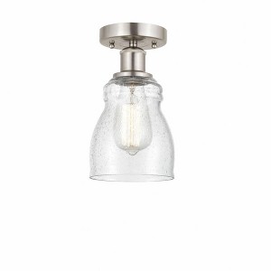Ellery - 1 Light Semi-Flush Mount In Nautiical Style-9.75 Inches Tall and 4.75 Inches Wide - 1 of 1