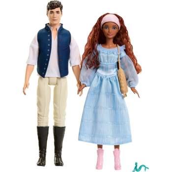 Disney The Little Mermaid Ariel & Prince Eric Fashion Dolls and Accessories