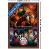 Trends International Demon Slayer: Infinity Castle (2025) - Key Art Framed Wall Poster Prints - 3 of 4