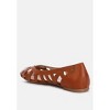 Moira Woven Peep Toe Flats Women - 3 of 4