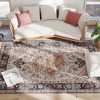 HOMCOM Area Rug, Boho Machine Washable Rug, Non-Slip Low Pile Carpet for Living Room, Bedroom, Dining Room, Home Office - 4 of 4
