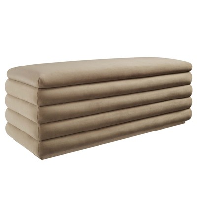 Modway Mezzo Upholstered Performance Velvet Storage Bench