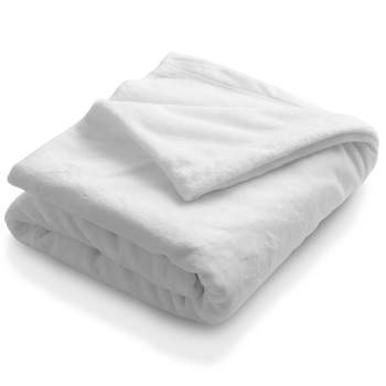 Saloniture Massage Table Blanket - 60” x 90” Soft Micro Plush Spa Throw