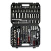 Maggift Tool Box, Locking Manual Multi-Tool Set, Household Essentials College Dormitory Car Emergency Tool Kit Portable Box, Black, 17.9"*13.6"*3.7" - 4 of 4