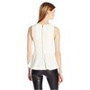 Kensie Womens Peplum Sleeveless Blouse Top - 2 of 2