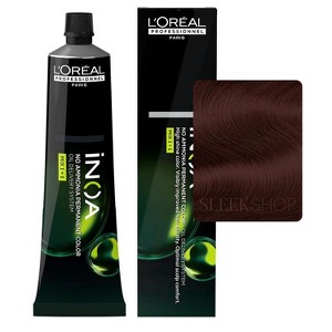 L'Oreal Pro iNOA Coloration Ammonia-Free Permanent Hair Color Dye  - Multicolored Loreal Haircolor Cream - 1 of 3