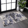 Vynxaria LOOM & LUXE 2' x 3' Abstract Area Rug - Stylish, Stain-Resistant, Non-Shedding - 3 of 4