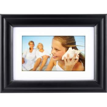 7" Digital Picture Frame with Mat Black - Polaroid