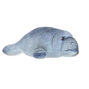 Wild Republic Naturekins Manatee Stuffed Animal, 12 Inches - 1 of 1