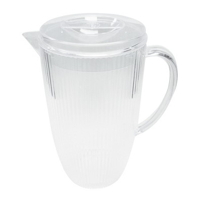 Smarty Had a Party 86 oz Clear Ribbed Plastic Pitchers - 1 pc