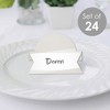 Big Dot of Happiness Champagne Elegantly Simple - Guest Party Favors Tent Buffet Card - Table Setting Name Place Cards - Set of 24 - 2 of 4