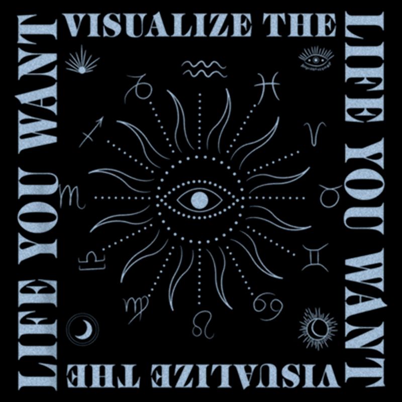 Women's Lost Gods Visualize the Life You Want T-Shirt, 2 of 5