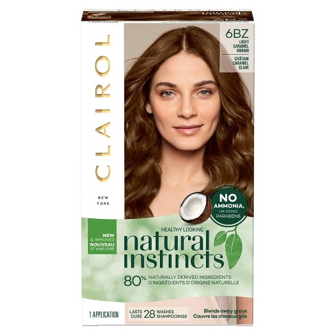 Natural Instincts Clairol Non Permanent Hair Color 6bz Light