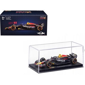 Red Bull Racing RB20 #11 "Oracle" F1 World Championship (2024) with Figure and Case 1/43 Diecast Model Car by Bburago - 1 of 4
