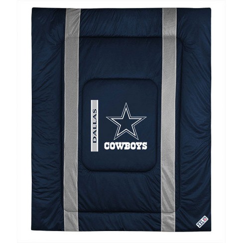 Nfl Twin Comforter Sidelines Football Bed Dallas Cowboys Target