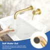 PAGED Wall Mount Faucet Single Handle Bathroom Vanity Sink Faucets with 360-degree Swivel Spout Design, Faucet for Bathroom Sink - 4 of 4