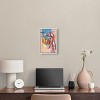Art Remedy Te Veo Retro Abstract Wall Art Framed - 2 of 4