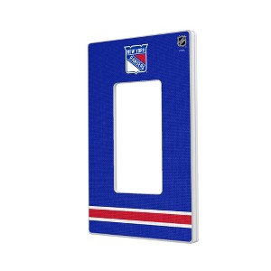 NHL Eastern Conference Teams Stripe Hidden-Screw Light Switch Plate for Single Rocker - 1 of 4