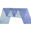 INSPIRE CHIC Women's Solid Contrast Color Pleated Long Satin Neck Scarves 49.2"x4.3" 1 Pc - 4 of 4