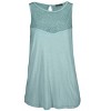Women's Lace Insert Tank Top - LASCANA - 2 of 4