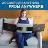 SideTrak Swivel Triple 14" Patented Attachable Portable Monitor - FHD TFT Laptop Triple Screen with Kickstand,  USB or Mini HDMI Powered (With Hub) - 4 of 4