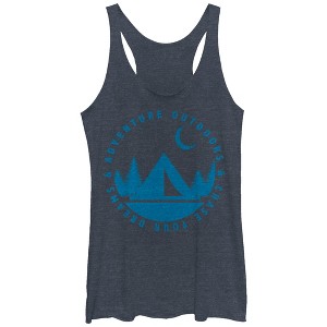 Women's CHIN UP Adventure Outdoors Dream Racerback Tank Top - 1 of 3
