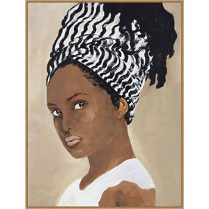 32" x 42" Inspired by Design Fabrikken Framed Canvas Wall Art Print - Amanti Art: Modern Lithograph, Polystyrene Frame - 1 of 4