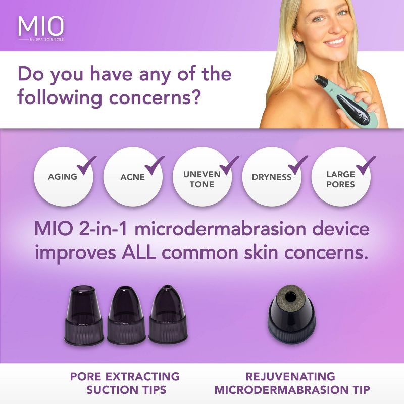 Spa Sciences MIO Microdermabrasion and Pore Extraction, 3 of 13