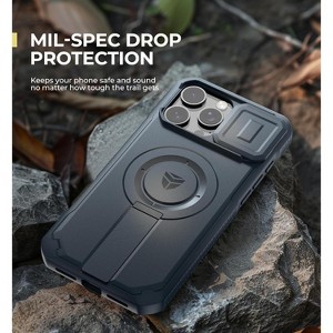 Dexnor for iPhone 16 Pro Max Case with Slide Camera Cover & Adjustable Kickstand - 1 of 3