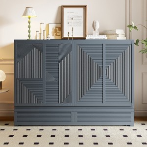 Queen Size Murphy Bed with Large Drawer and USB Ports - 1 of 4