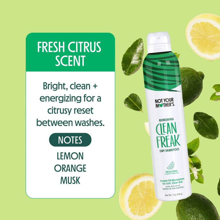 Not Your Mother's Clean Freak Original Dry Shampoo for All Hair Types - 7oz, 6 of 9