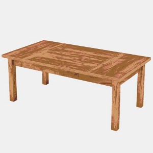 Resenkos Computer Desk, Office Desk, Study Desk,Wood Executive Desk, 70.9" Computer Desk Large Office Desk,Brown - 1 of 1