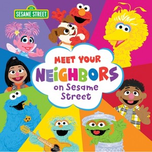 Meet Your Neighbors on Sesame Street - (Sesame Street Scribbles) by  Sesame Workshop (Hardcover) - 1 of 1