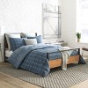 Kenneth Cole New York Kcny Essentials Throw Blanket  Knit  Light Grey  50" X 60" - 3 of 4