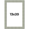 PosterPalooza | Sculpted Blue Picture Frame - UV Acrylic, Foam Board Backing, Hanging Hardware - 2 of 4